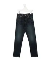 mid-rise slim-fit jeans 5Y,6 ADAMS WASH