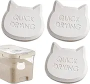 Drying Blocks for Pet Food | 3x Reusable Moisture Packs,Small Drying Strip Accessories for Pet Food Storage