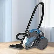 Bagless Cylinder Vacuum Cleaner, 2000W High Power Hard Floor Cleaner, 1.5 Litre Capacity, 5m Power Cord, 4 Stage HEPA Filter, Turbo Tool for Pet Hair, Dust, Dirt and Floor
