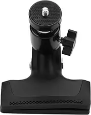 Tripod Camera Clip, Multi-Function Flash Reflector Clamp Holder Mount with 360 Degree Rotate Ball Head and 1/4in Threaded Screw for Studio Backdrop Camera SLR Laptop