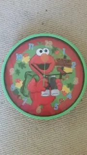 Collectable Elmo Wall Clock brand new never used