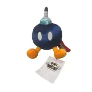 NWT Super Mario World Universal Studios BOMB BOB-OMB Plush 7” Toy Nintendo