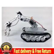 TS100 Smart RC Robot Kit TS100 Tank WiFi+7-DOF Robot Arm Gripper+MG996R Servos
