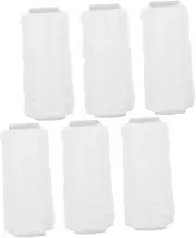 6 Rolls Cotton Thread Facial Hair Remover for Women Soft and Durable Facial Threading Strings Easy to Use Hair Removal Tool for Eyebrows and Face