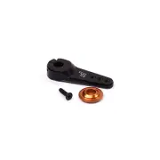 Racers Edge Black Aluminum Large Clamping Servo Arm (Horn) 25T Savox/Futaba