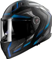 LS2 FF811 Vector II Alizer, full face helmet , color: Matt White/Silver , size: M