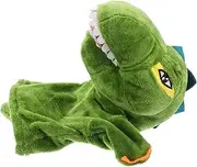 ifundom Plush Dinosaur Hand Puppet Adorable Cartoon Animal Puppet for Interactive Storytelling Comfortable Plush Material Engaging Plaything for Imagination Activities