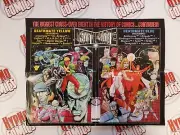 DEATHMATE (1993 IMAGE/VALIANT Crossover) Promotional Poster Leeke art VG-F