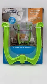Bag Well Sealable Bag Holder for 1 Gallon Storage Bags