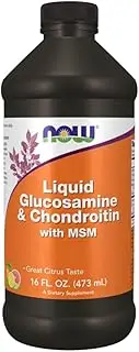 NowFoods Liquid Glucosamine & Chondroitin With Msm, 16 Ounce