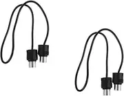 Vaguelly 2pcs Sturdy Midi Cable for Controllers Midi Connection Cable Cord for Performance Synth Keyboard