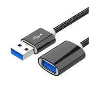1M 1 Meter USB 3.0 Male to Female Extension Cable High-Speed Data Transfer For Webcam, USB Keyboard, Mouse, Flash Drive, Hard Drive, VR, Xbox
