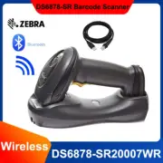 Zebra Symbol DS6878-SR20007WR Wireless Bluetooth Barcode Scanner w/ Cable Cradle
