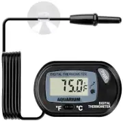 LCD Digital Aquarium Thermometer Reptile Fish Tank Water Terrarium Temperature