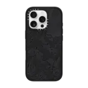 iPhone 16 Pro Impact Case MagSafe Compatible AIM HIGH 1, MOUNTAINS B&W MINIMALIST NATURE ILLUSTRATION