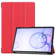 MCC For Samsung Galaxy Tab S10+ Plus 12.4" 2024 Smart Case Cover X820 X826 [Red]