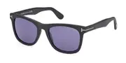 Tom Ford FT1099 KEVYN 02V Men's Sunglasses Black Size 52