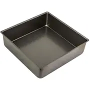 Bakemaster Loose Base Carbon Steel 30cm Square Cake Pan Oven Baking Mould Grey