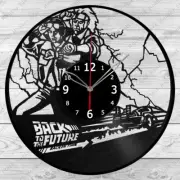Vinyl Clock Back to Future Vinyl Record Wall Clock Home Art Decor Handmade 3785
