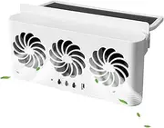 Car Exhaust Fan, Auto Solar Air Circulation Fan, Energy-Saving Air Circulation Tool for Sedan, RV, Small Car, SUV, Truck