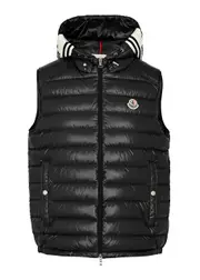 Moncler Clai Quilted Shell Gilet - Black - 4 (UK42 / XL) 4 (UK42 / XL)