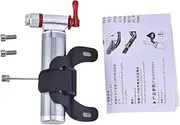Portable Mini Lightweight Aluminum Alloy Bike Tyre CO2 Inflator Pump, for Presta Schrader Valves, High Pressure Labor Saving, Antifreeze High Temp Resistant, with
