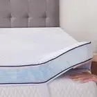 2 Inch Memory Foam Mattress Topper Queen Size with Removable Soft Cover Venti...