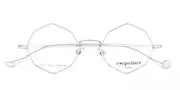 Eyepetizer Eiffel V. C.1 Men's Glasses Silver Size 49 - Private Health Rebate - Blue Light Block Available