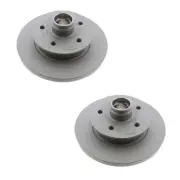 SET-AEC251407617K-2 ATE Coated 2-Wheel Set Brake Discs Front for VW Vanagon (for: Volkswagen)