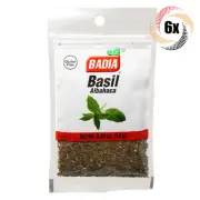 6x Bags Badia Basil Seasoning | .5oz | Gluten Free, No MSG & Kosher