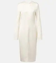 [Toteme] Toteme Satin midi dress AU 14 white