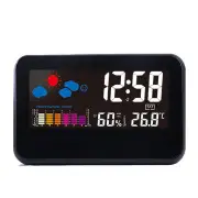 Color Display Digital Weather Station Temperature Humidity Electronic Hygrometer