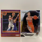 GRAYSON ALLEN 2024-2025 NBA Hoops Purple #154 & Panini Prizm STEVE NASH #298 Lot