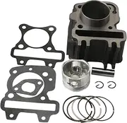 70cc 47mm Big Bore Cylinder Block Kit For SR Motard 50 Scarabeo 50cc 4V 4T Scooter Engine Parts accessories
