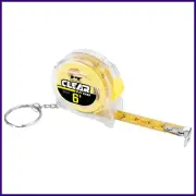 Clear Mini Tape Measure, SAE & Metric Measurements Printed on Both Sides
