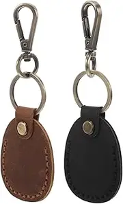 [YARNOW] 2-in-1 Keychain Cool Access Card Holder Sleeve RFID Tag Case for Keys Cards for Residential Use