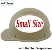 MSA Skullgard Small Cap Style with Ratchet Suspension - Custom Painted Khaki