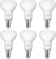 DiCUNO E14 LED Light Bulb, R50 Reflector Bulbs 5W, 550LM, 50W Equivalent, Daylight White 5000K, SES LED Spotlight, CRI90, Non-dimmable, Pack of 6