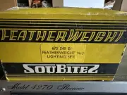 NEW Soubitez Featherweight Nr3 Bicycle Generator Light Set 673 540 51 France