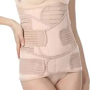 [EDOKAR] Women's Shapewear Waist Cinchers 3 in 1 Postpartum Support - Recovery Belly/Waist/Pelvis Belt Shapewear
