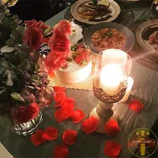燭台燭光晚餐道具歐式浪漫復古擺件餐桌香薰蠟燭台
