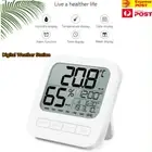 Digital Weather Station Thermometer Hygrometer Alarm Clock Temperature Humidity