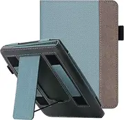 WALNEW Stand Case for 6.8 inch Kindle Paperwhite 11th Generation 2021 or Kindle Paperwhite Signature Edition 2021, Premium PU Leather Cover Case with Auto Wake/Sleep