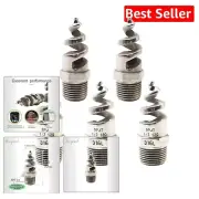 Stainless Steel 3/4" Hose Sprayer Nozzle - Perfect for Cleaning & Fire Proofing