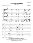 Thinking Out Loud Barbershop Harmony Society TTBB a cappella Ed S