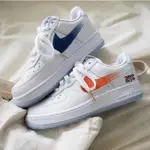 全新 KITH X NIKE AIR FORCE 1 LOW "NYC" 白藍橙 休閒鞋 CZ7928-100