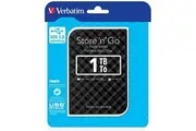 Verbatim 1TB 2.5 inch USB 3.0 Black Store inchn inchGo HDD Grid Design