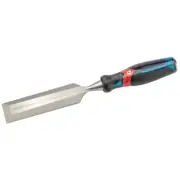 Draper Tools Expert 38mm Soft Grip Pound Thru Bevel Edge Wood Chisel