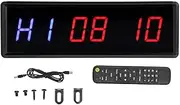 1 5 Inch LED Digital Timer Clock Compact Fitness Timer Multifunctional Interval Training Stopwatch Countdown Upward Timer with Remote Control for Home Gym
