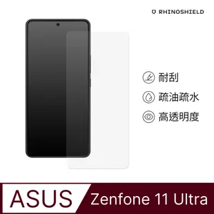 【犀牛盾】ASUS Zenfone 11 Ultra 9H 3D玻璃保護貼(滿版)